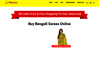 bengalisareeonline.com screenshot