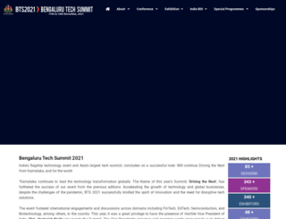 bengalurutechsummit.com screenshot