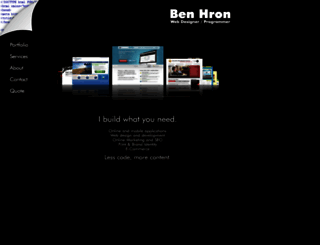 benhron.com screenshot