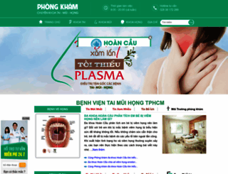 benhvientaimuihonghcm.com.vn screenshot