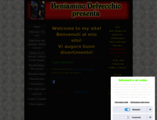 beniaminodelvecchio.jimdo.com screenshot