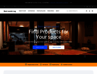 beniouaraincarpet.com screenshot