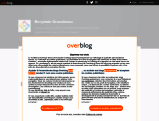 benjamingrassineau.over-blog.com screenshot