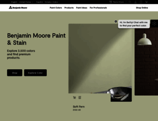 benjaminmoore.is screenshot