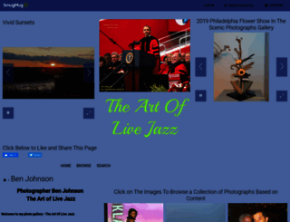 benjohnsonjazzphotos.com screenshot