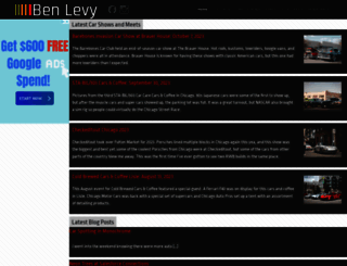 benlevy.com screenshot