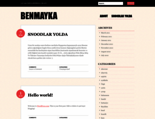 benmayka.wordpress.com screenshot