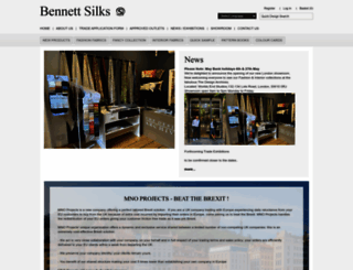 bennett-silks.co.uk screenshot