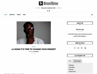 bennshine.com screenshot