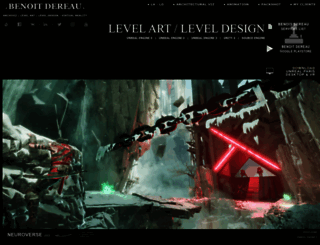 benoitdereau.com screenshot
