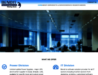 benoittechnologies.com screenshot