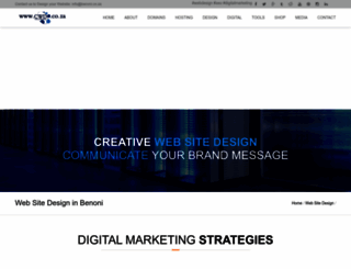 benoniwebdesign.co.za screenshot