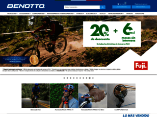 benotto.com.mx screenshot