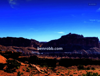 benrobb.com screenshot