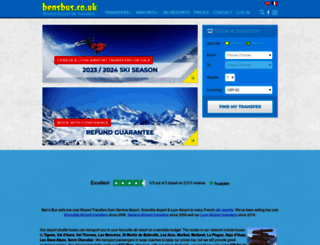 bensbus.co.uk screenshot