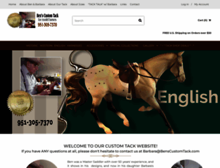 benscustomtack.com screenshot