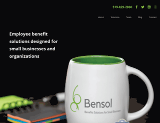 bensol.ca screenshot