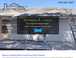 bensonsqualitycleaning.com screenshot