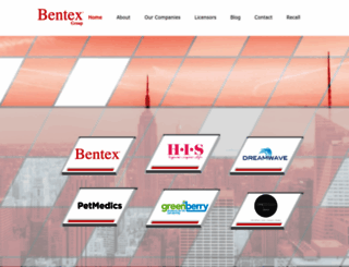 bentex.com screenshot