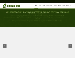 bentham-open.org screenshot