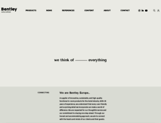 bentleyeurope.com screenshot