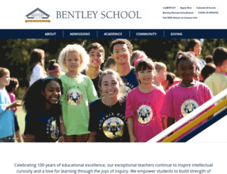 bentleyschool.net screenshot