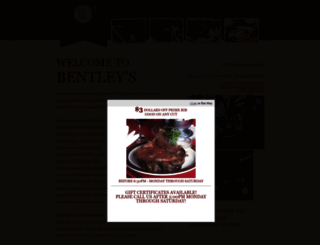 bentleysrestaurantmo.com screenshot