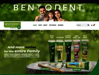 bentodent.com screenshot