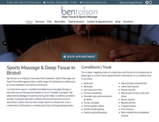 bentolson.co.uk screenshot