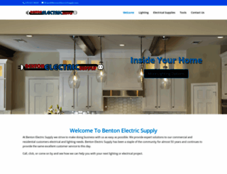 bentonelectricsupply.com screenshot