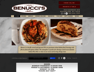 benuccis.com screenshot