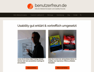 benutzerfreun.de screenshot