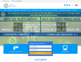 benxemiendong.com.vn screenshot