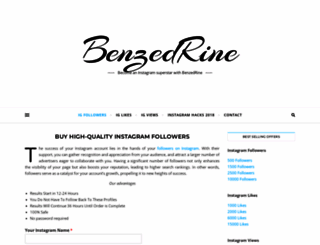 benzedrine.cx screenshot