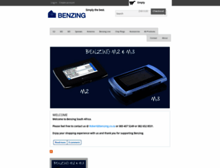 benzing.co.za screenshot