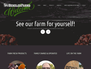 benzlerfarms.com screenshot