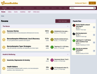 benzobuddies.org screenshot