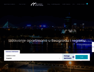beogradapartmani.com screenshot