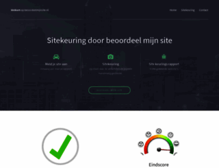 beoordeelmijnsite.nl screenshot