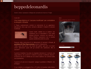 beppedeleonardis.blogspot.it screenshot