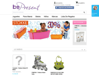 bepresent.com.pe screenshot