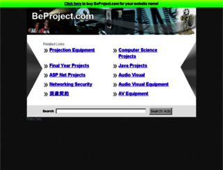 beproject.com screenshot