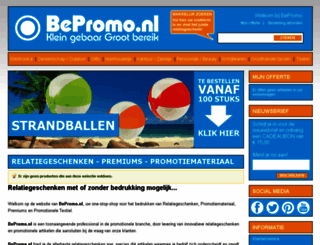 bepromo.nl screenshot