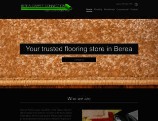 bereacarpetconnection.net screenshot