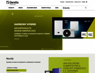 berettaclima.it screenshot