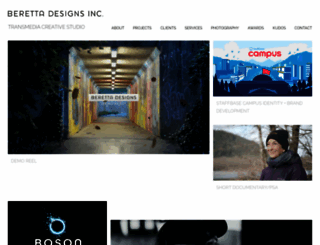 berettadesigns.com screenshot