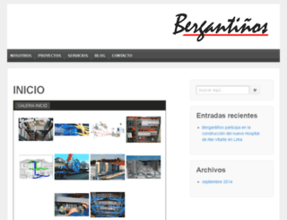 bergantinosperu.com screenshot