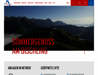 bergbahnen-werfenweng.com screenshot