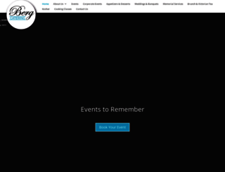 bergcatering.com screenshot