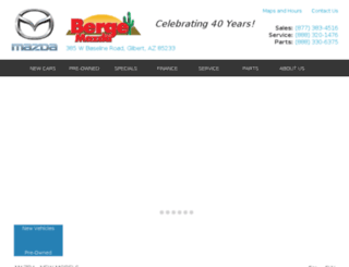 bergemazda.com screenshot